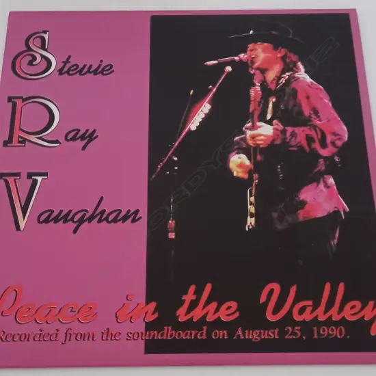Stevie Ray Vaughan, Peace In The Valley (Crimson vinyl)